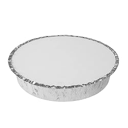 Restaurantware LIDS ONLY: Foil Lux Paper Lids For 7