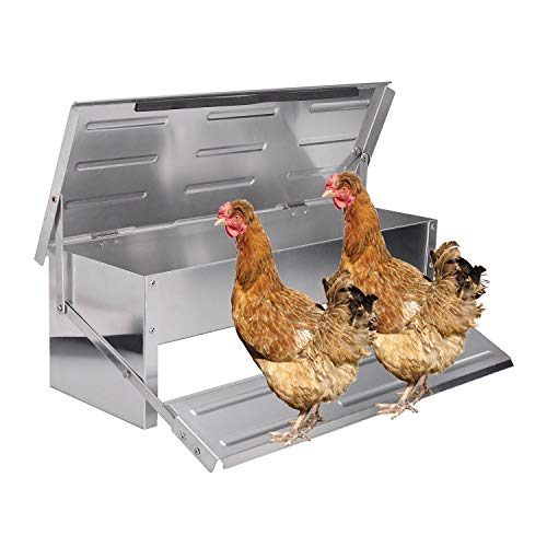 GUOHONG Automatischer Futterspender für Hühner, 5 kg, für Geflügel