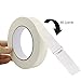 1 Inch White Masking Tape Bulk 12 Packs 60.1 Yards (720 Total Yards) for Multi Purposes, Easy Peel and Tear, for Painting, Home, Office