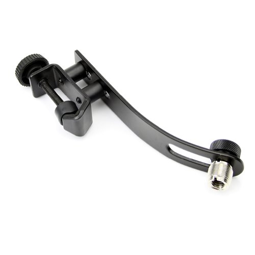 Estone Drum Mic Set Kit Clamp Shockproof Clip Rim Mount Holder Universal Metal C-style