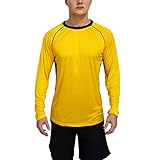 Men’s long sleeve Rashguard swim tshirt with UPF 50+ sun protection