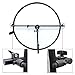 Swivel Head Reflector Support Holder Arm, Boom Stand Arm Bar, Light Stand Tripod Studio Equipment Photography Photo Arm Support Holder Bracket for Light Reflector Black Balance Disc