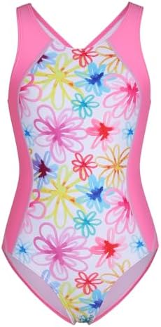 Amazon.com: Toddler Sunflower Floral One Piece Swimsuits for Girls
