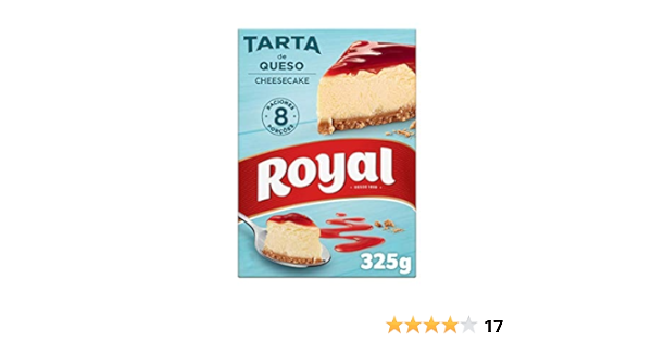 Royal Cheesecake Tarta de Queso con Cobertura de Fresa, sin ...
