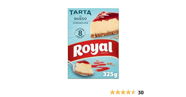 Royal Cheesecake Tarta de Queso con Cobertura de Fresa, sin ...