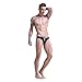 Funycell Men's Swim Briefs Sexy Bikini Swimwear Black US Medium