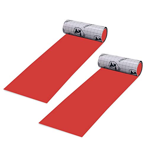 Gear Aid Tenacious Tape Repair Tape for Fabric and Vinyl, 3â€ x 20â€ 2 Pack Red