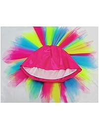 Hanpceirs - Falda corta de tul vintage para mujer de los años 50