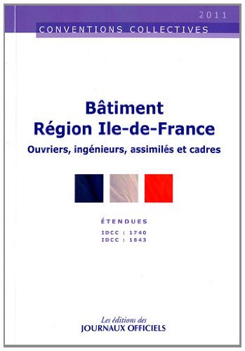 Conventions collectives régionales, Bâtiment, région Île-de-France