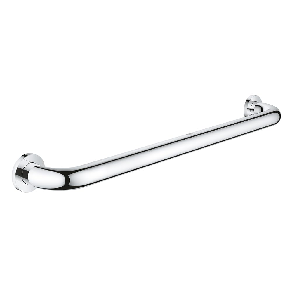 GROHE 40794001 Essentials Grip Bar, 600 mm, StarLight Chrome Finish