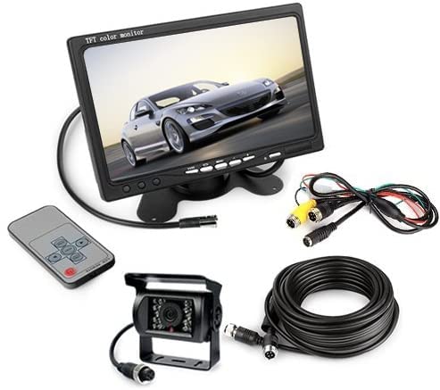 OBEST 7インチモニター 12V/24V LEDカメラセットの商品画像