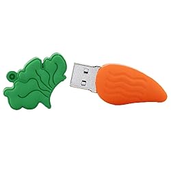 4GB Carrot Shape USB Flash Drive USB 2.0 Memory
