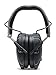 Lucid Audio AMPED Sound Amplifying Hearing Headphones - Black/Gray On-The-Ear (Hearing protection, headphones, hearing enhancement, hearing amplifier, sound reduction, TV enhancement, noise reduction)