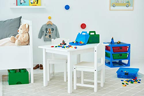Lego 40950002 3 Drawer Storage Rack Blue Import It All