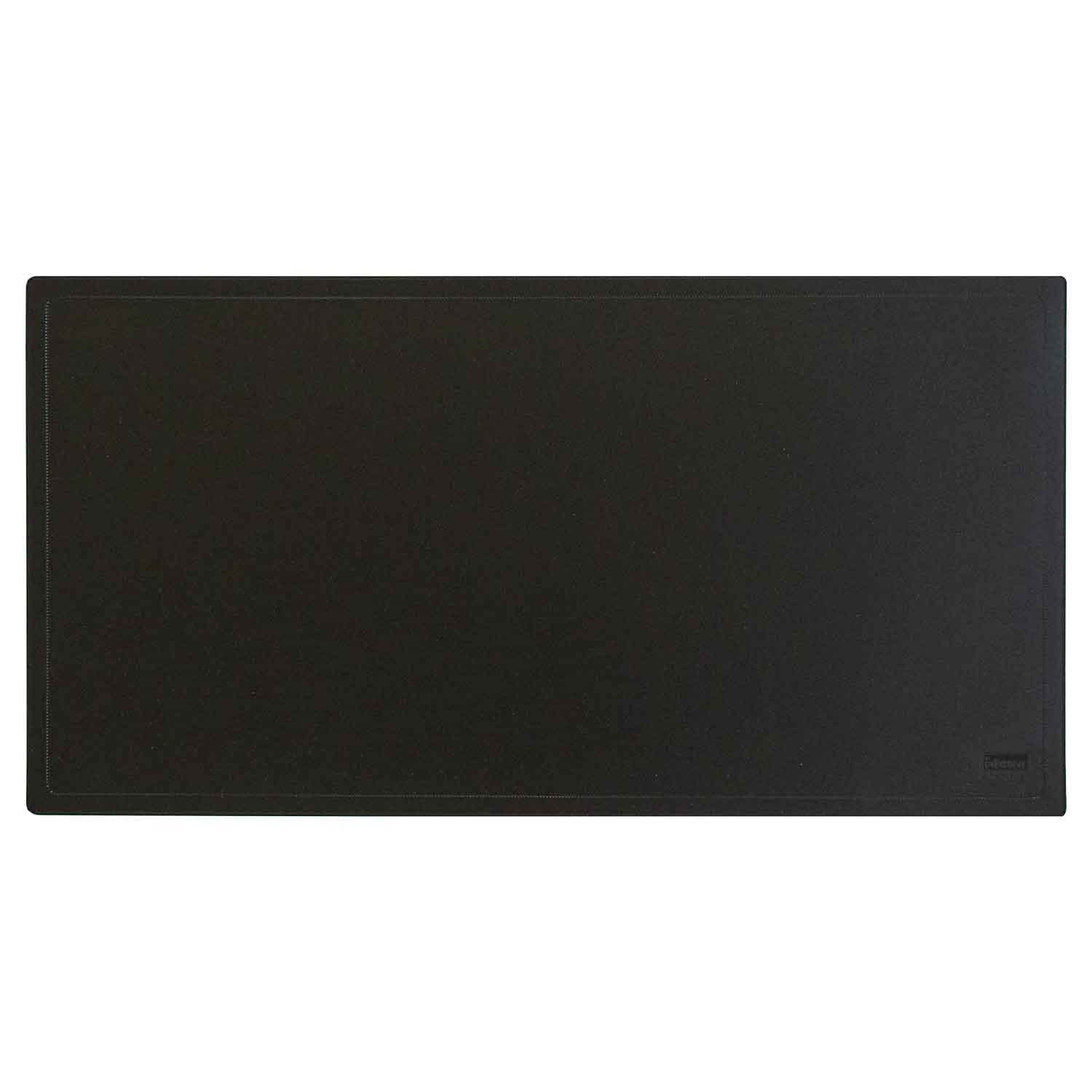 Idena 10545 Desk Mat in Computer Pad Format, Black, Approx. 34 x 65 cm, practical accessory for The home, study and office