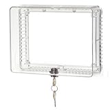 Honeywell CG511A1000 Medium Inner Shelf to Prevent Tampering Thermostat Guard, White