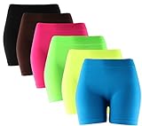 Basic Solid Biker Short Spandex Yoga Leggings 12 inch