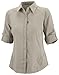 Columbia Sportswear Women's Silver Ridge Long Sleeve Shirt, X-Large, Fossil