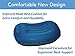 Trekology ALUFT COMFORT Ultralight Inflating Travel/Camping Air Pillows (deep blue)
