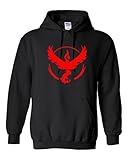 Pokemon Go Gym Team Valor Red Youth Boys Girls Hoodie Sweatshirt