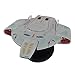 Eaglemoss Star Trek The Official Starships Collection #23: Lg USS Defiant NX-74205 Ship Replica, Multicolor APR182194