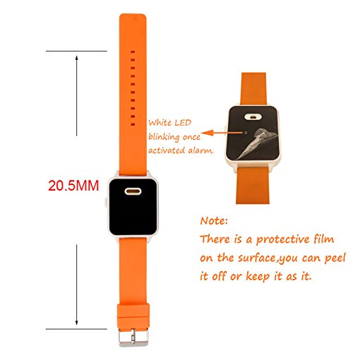 Wearable Personal Alarm Wrist band, Emergency Security Self Defense Alarm for Elderly, Women, Kids, Joggers,Night Workers 120dB Loud Horn