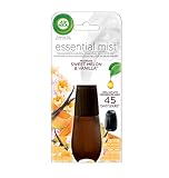 Air Wick Essential Oils Diffuser Mist Refill, Sweet Melon & Vanilla, 1ct, Air Freshener
