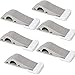 MC MIRACASE Rubber Door Stoppers | Premium Heavy Duty Door Stop | 6 Pack Gray Rubber Wedge