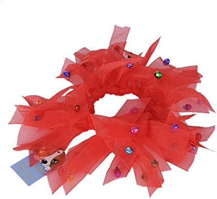 HshDUti Halloween Hallloween Costume Pet Dog Clothes Puppy Ribbon Scarf Neck Collar Christmas Costume Party Decor Funny Fancy Dress Accessories- Red L