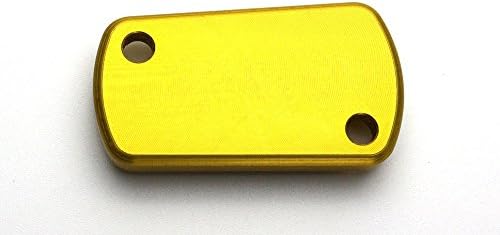 Motorcycle Rear Brake Fluid Reservoir Cap for RM125 RM250 RMZ250 RMZ450 RMX450Z (Gold)