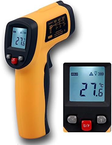 BENETECH GM-300 12:1 Infrared IR Thermometer Pyrometer Laser -50~380°C -58~716°F 0.95EM Celsius
