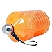 QuiFit 1 Gallon Water Bottle Reusable Leak-Proof Drinking Water Jug for Outdoor Camping Hiking BPA Free Plastic Sports Bottle(Orange)