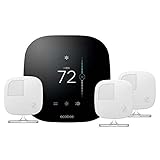 EcoBee3 Smart Thermostat, Wi-Fi w/ Remote Sensor (x3) - Smarter Bundle by ecobee