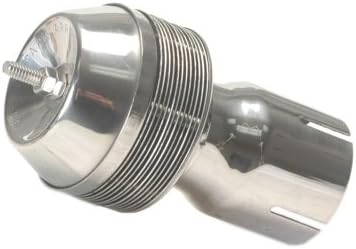 Clamp Stainless Steel On Spark Arrestor For 2In Exhaust Pipe With 12-3In Diameter Disc 5In Long