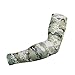 JIUSY 2 pcs - Camouflage Elastic Sports Compression Arm Sleeves Cool Sun Block UV Protection Tattoo Cover Arm Warmer for Bicycle Hunting Basketball Baseball Football