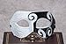 RUSVNO 7 Pieces Unisex Retro Masquerade Mask Mardi Gras Costume Party Acccessory