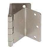 HealthSmart Expandable Door Hinge, Satin Nickel