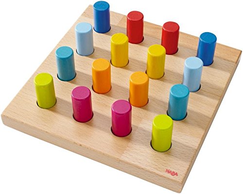 HABA Rainbow Whirls Pegging Game (Made in Germany)