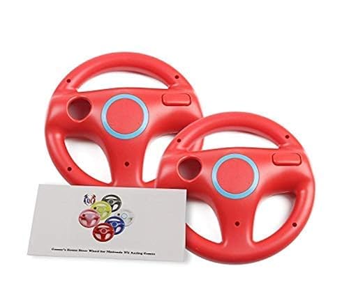 GH Mario Kart Steering Wheel Compatible with Nintendo Wii (Mario