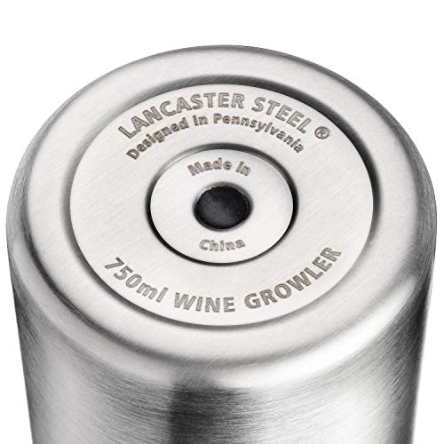 2 Stainless+Vacuum+Insulated+Wine+Growler