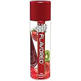Wet Kiwi Strawberry Flavored Lube, Water Based Flavored Lubricant, 3.6 Ounce
