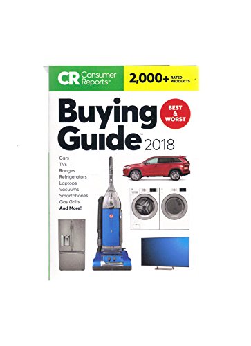Consumer Reports Buying Guide 2018 B077CSFTLK Book Cover