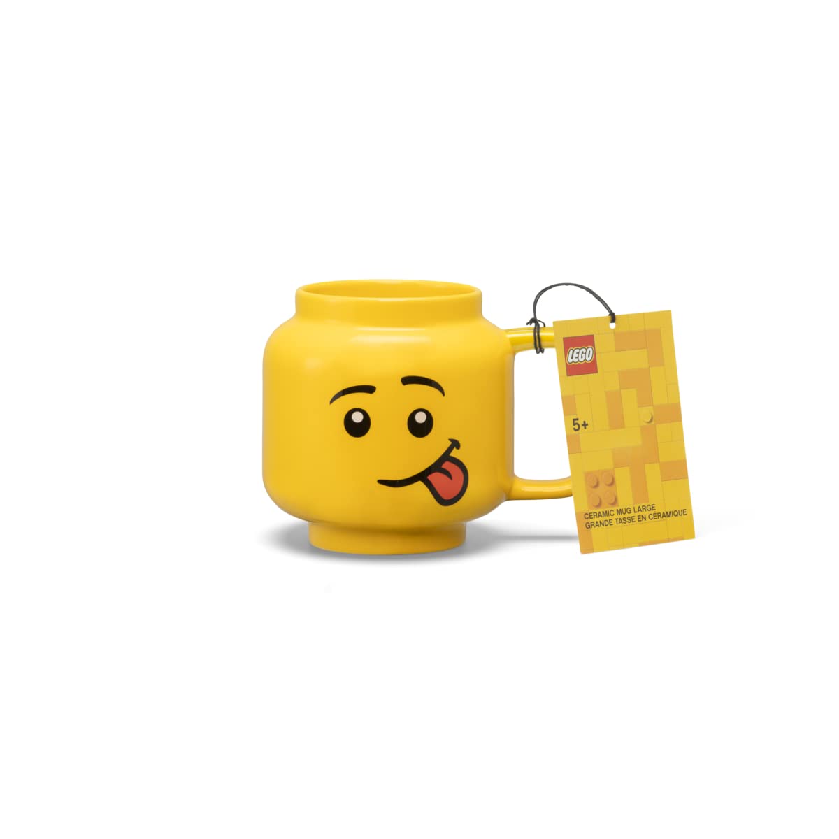 LEGO Ceramic Mug Large - Silly - 530 ml | Perfect Mug Gifts for Men Mugs for Kids and Women Cool Fun and Unique Cup for All Ages Dishwasher Safe