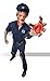 California Costumes mens Police Adult Sized Costume, Multicoloured, Small US