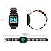 Fitness Tracker Bluetooth Smart Watch with Heart Rate Monitor Call Reminder Activity Trackers Waterproof Step Calorie Counter Pedometer Band Sport Mode for iOS Android Phone Men Women …