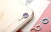 UHIPPO iPhone 6 Plus iPhone 6s Plus Camera Lens Protector Camera Lens Case Camera Aluminum Protective Ring for iPhone 6 Plus iPhone 6s Plus 5.5 Inch Rose Gold