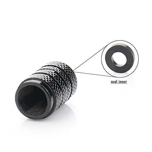 image for SUBANG 20pacs Car Auto Tyre Tire Valve Stem Covers Caps, Black