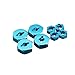 Vaorwne Upgrade Metal Parts Kit for Wltoys A959 A979 A959B A979B 1/18 Rc Car Parts,Blue Metal Remote Control Peripherals/Devices Upgrade kit Four-Wheel Drive Attributes Upgrade kit