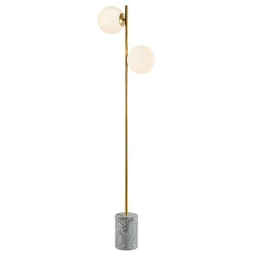 Kdld Floor Lamps Modern Floor Lamp Round Ball Glass Shade Ink