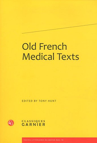 Old French medical texts